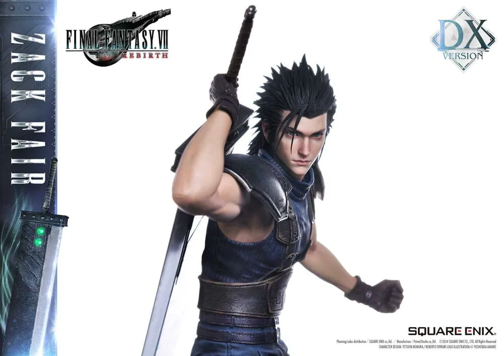 Final Fantasy VII Rebirth Statue – Zack Fair Deluxe 1/4 57 cm 6