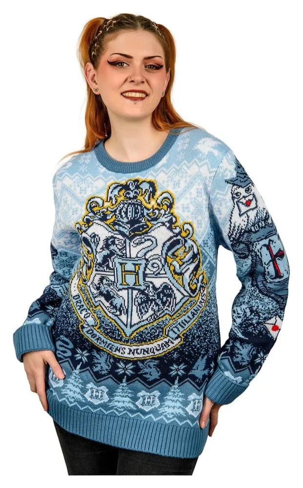 Harry Potter Christmas Sweater – Hogwarts Size M 2