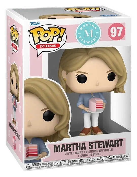 Martha Stewart Vinyl Figure – Funko POP with Cake 9 cm 2