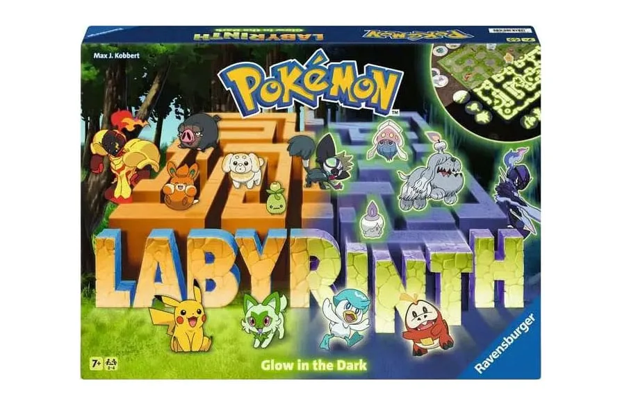 Pokémon Board Game – Labyrinth Glow in the Dark