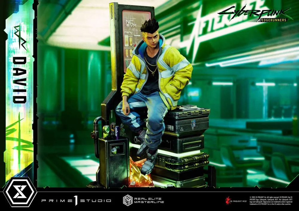 Cyberpunk Edgerunners Statue – David 1/4 Scale 58 cm 11