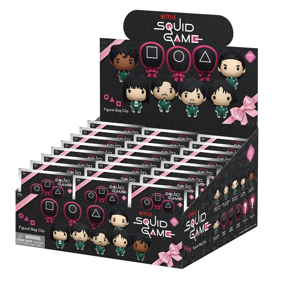Squid Game Taschenanhänger – Serie 1 Blind-Bag-Display 24 Stück 3
