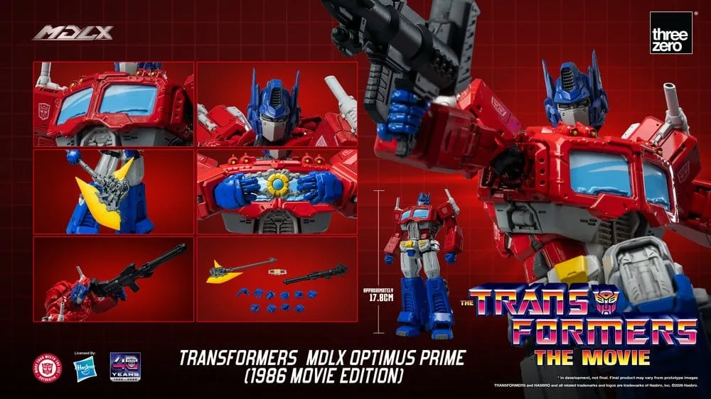 Transformers Action Figure – Optimus Prime 1986 Movie 18 cm 9