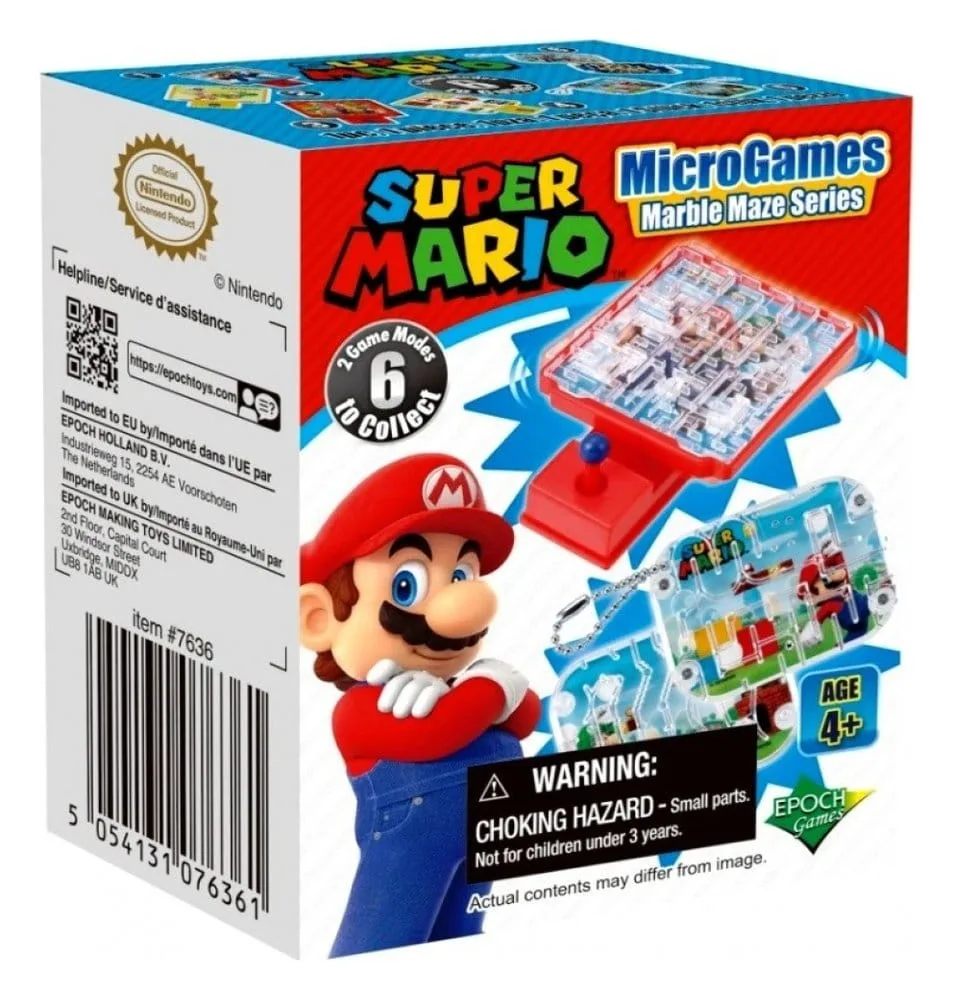 Super Mario Mini Game – Labyrinth Display of 12 5