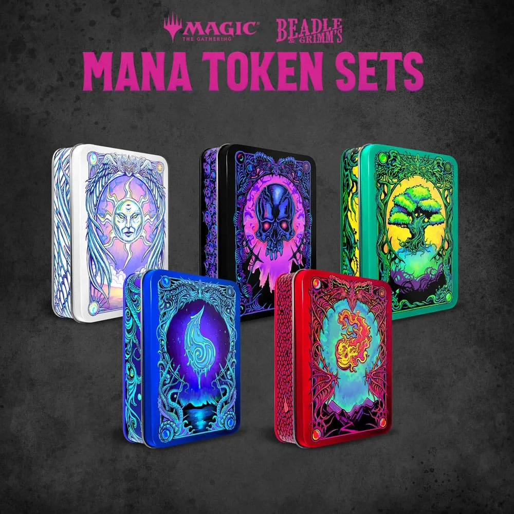 Magic the Gathering Dice and Token Pack – Red Mana 2