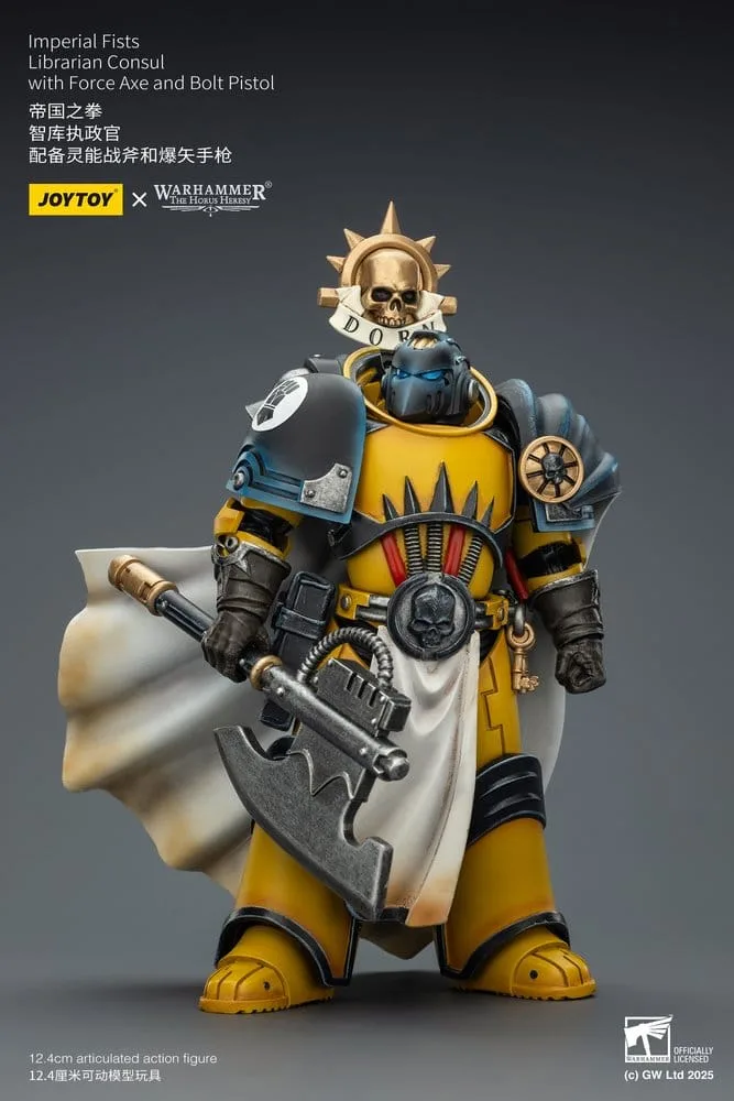 Warhammer Action Figure – Imperial Fists Librarian Consul 12 cm 4