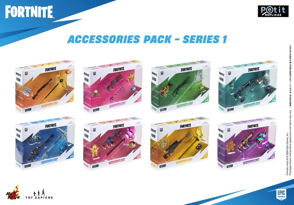 Fortnite Accessory Packs – Petit Replicas Series 1 Assortment of 8 14
