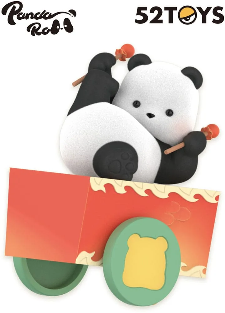 Panda Roll Blind Box Figures – Dragon Boat Racing Set of 4 10 cm 8
