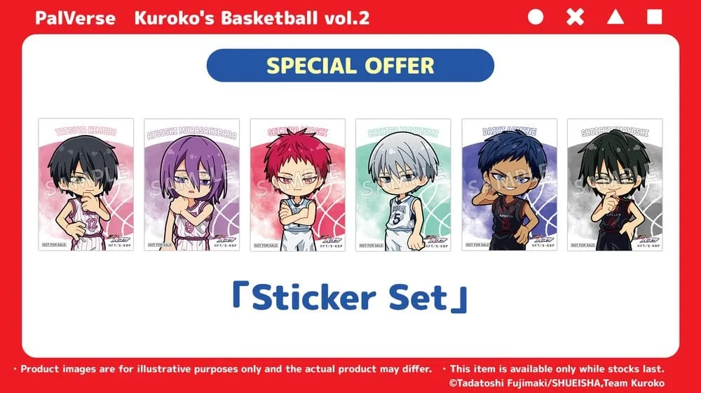 Kuroko’s Basketball Mini Figures – PalVerse Vol. 2 Assortment of 6 17