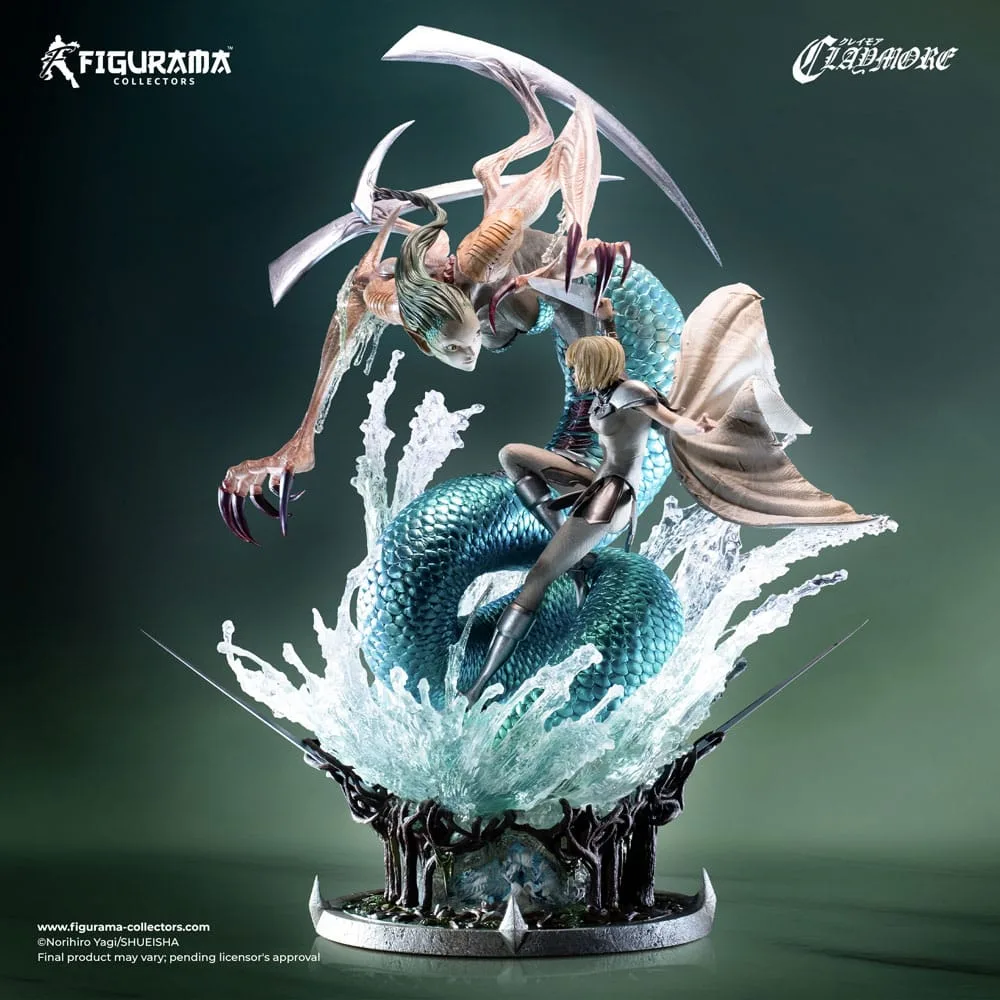 Claymore Statue – Clare vs. Ophelia Elite Exclusive 1/6 Scale 69 cm