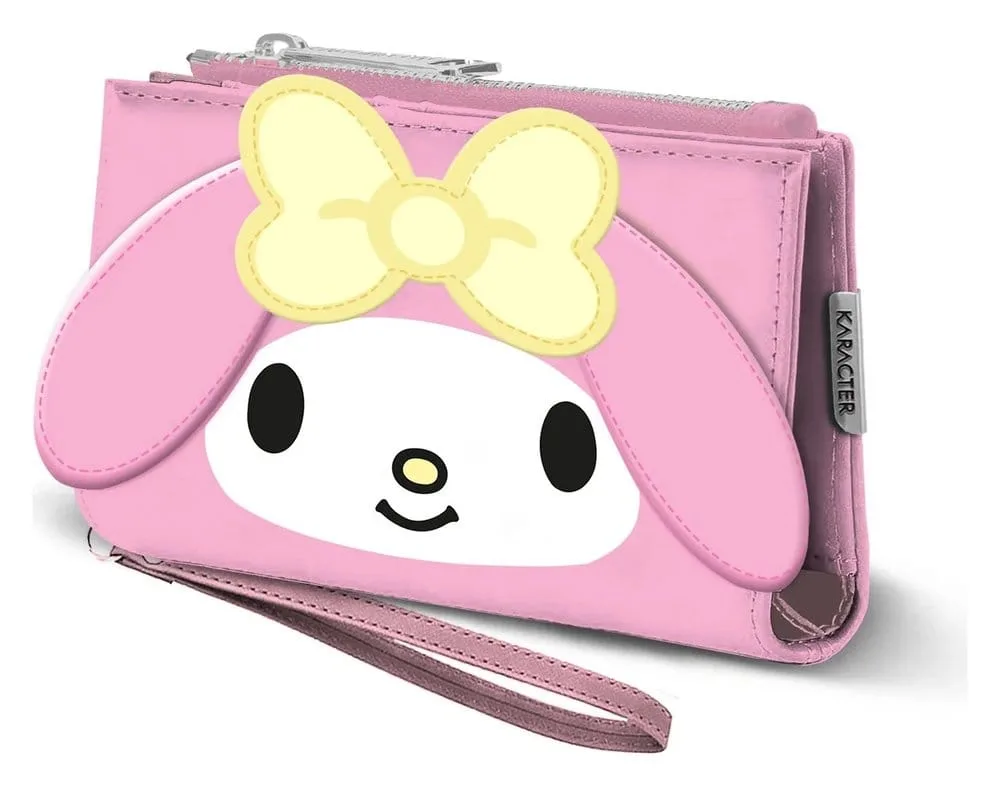 Sanrio Slim Wallet – My Melody Face