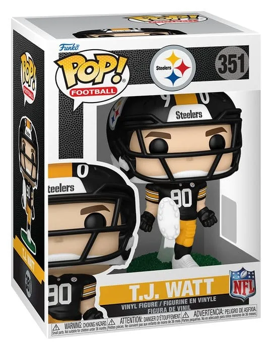 NFL Pop Vinyl Figure – Steelers T.J. Watt 9 cm 2