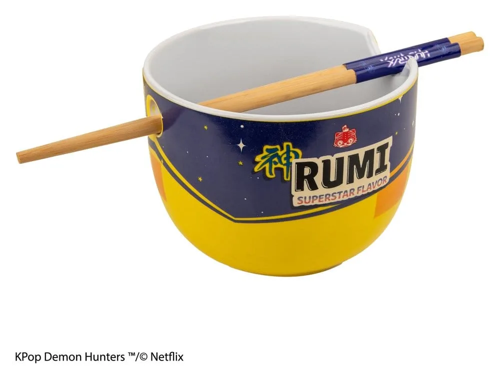 KPop Demon Hunters Ramen Bowl – Rumi Superstar Flavor 12 x 12 x 10 cm 3