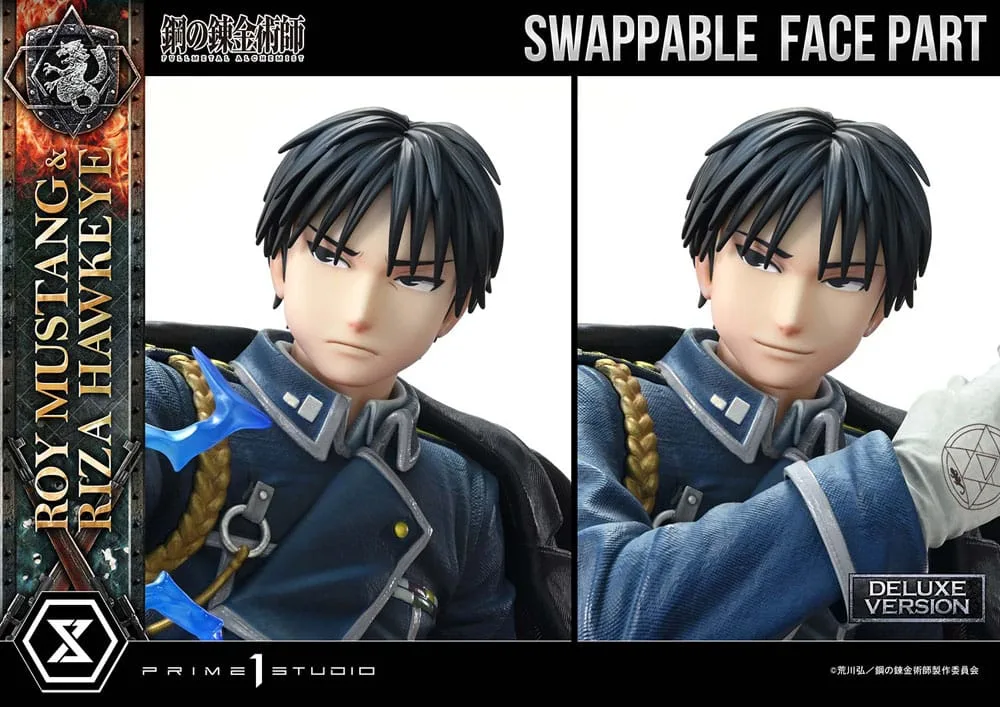 Fullmetal Alchemist Statue – Roy and Riza Deluxe 50 cm 7