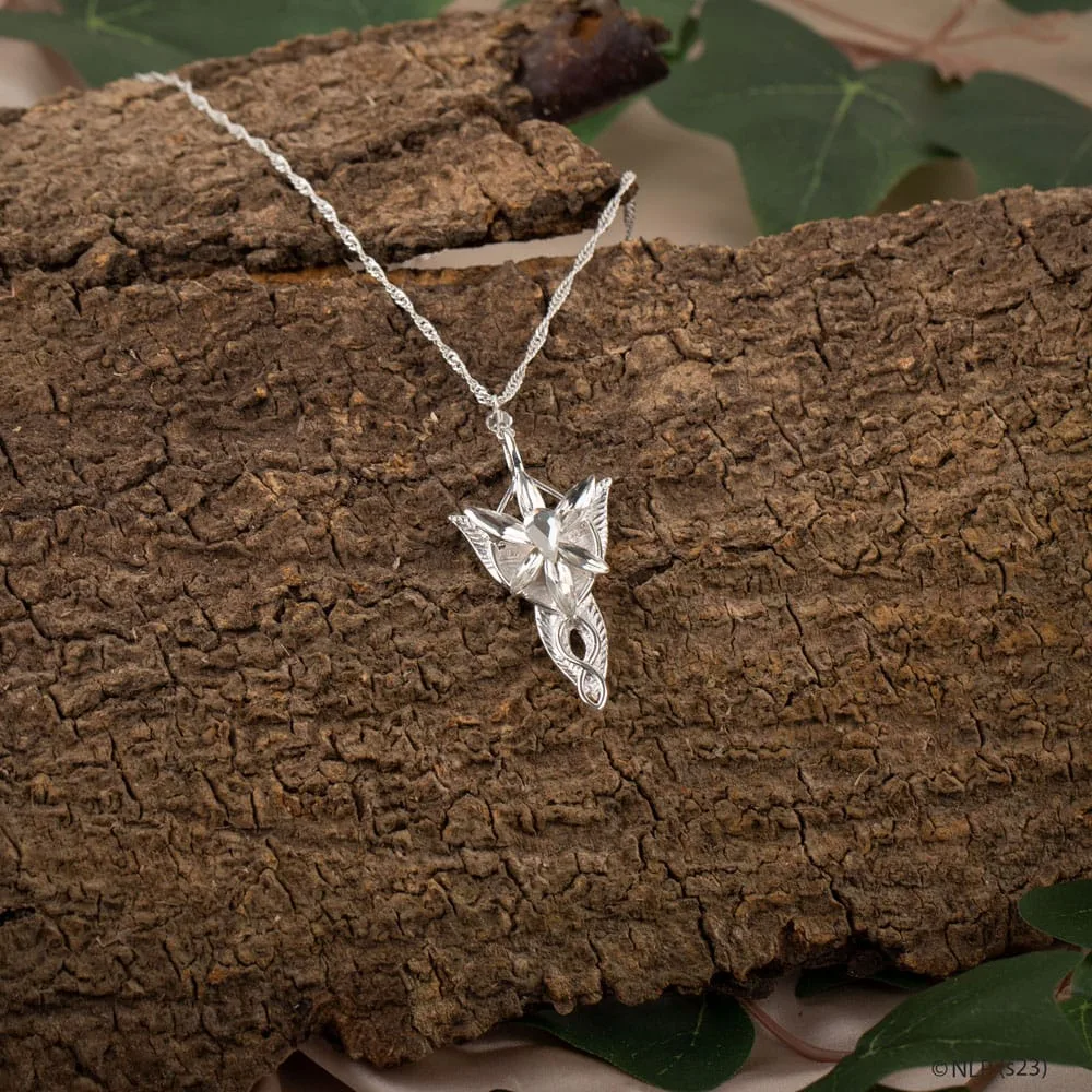 Lord of the Rings Necklace – Evenstar Pendant 5 cm 2