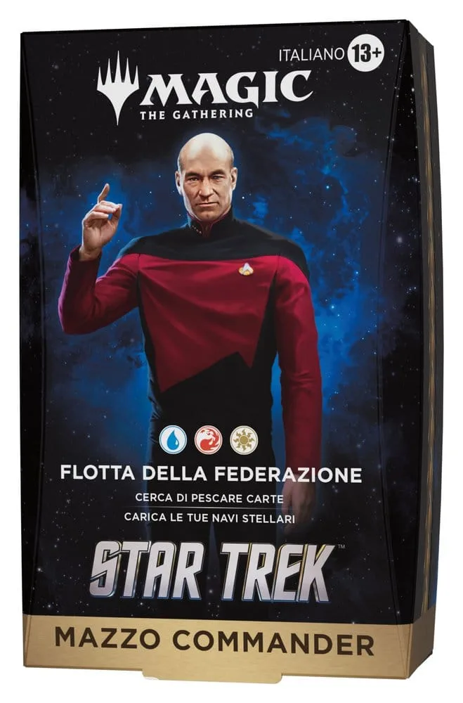 Magic the Gathering Star Trek Commander Decks – Italian 4-Pack 2