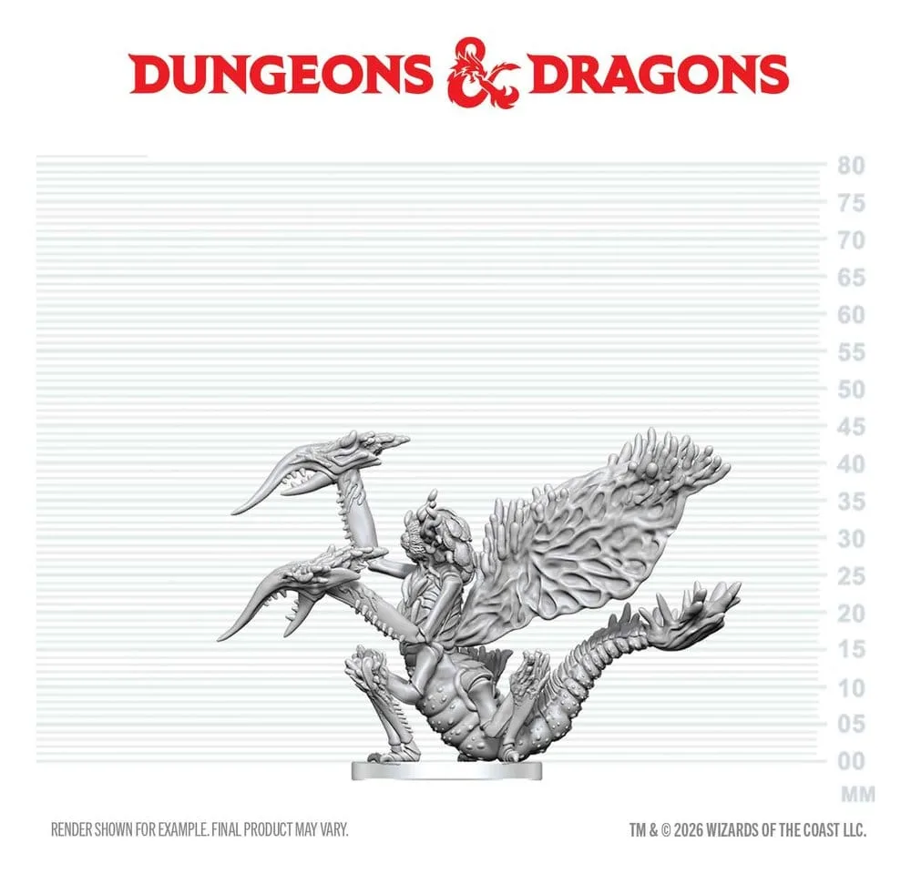 Dungeons & Dragons Miniature – Unpainted Mi-Go 14 cm 5