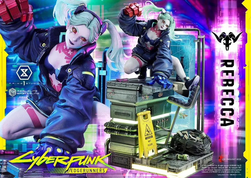 Cyberpunk Edgerunners Statue – Rebecca 1/4 Scale 54 cm 2