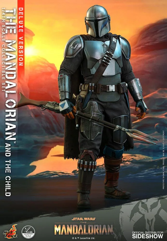 Star Wars Action Figures – Mandalorian and Child Deluxe 1/4 Scale 21