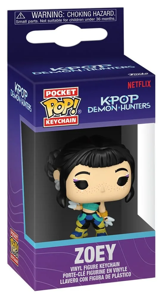 KPop Demon Hunters POP Vinyl Keychains – Zoey 12-Pack 4 cm 2