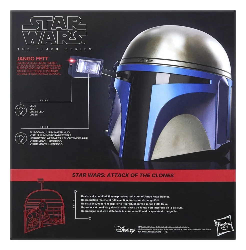 Star Wars Electronic Helmet – Jango Fett Black Series 3