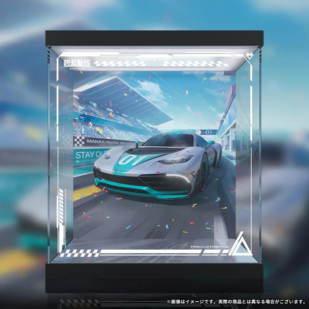 Azur Lane LED Display Case – Shinano Moonlit Chrome 30 x 34 cm