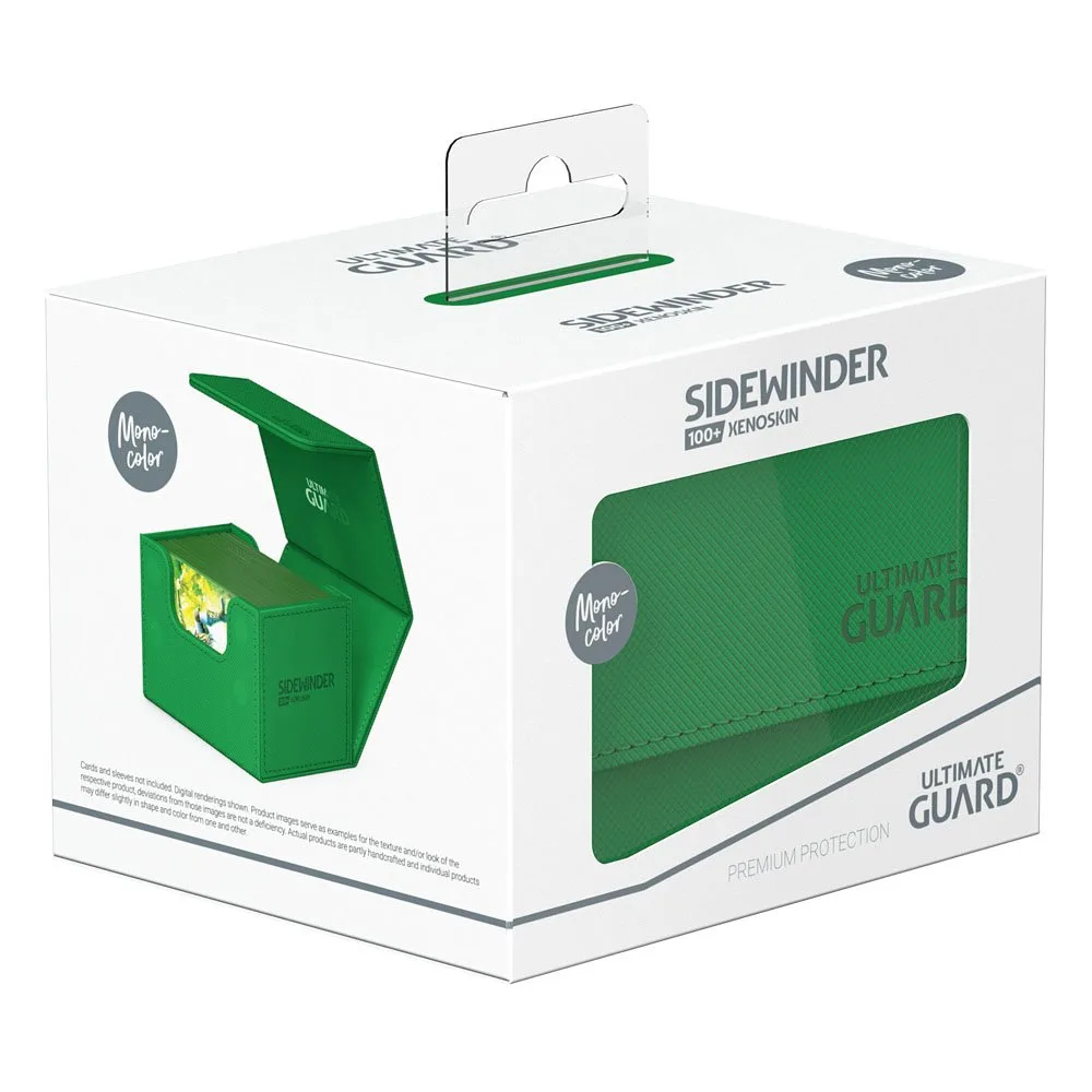 Ultimate Guard Deck Box – Sidewinder 100+ Xenoskin Green 6