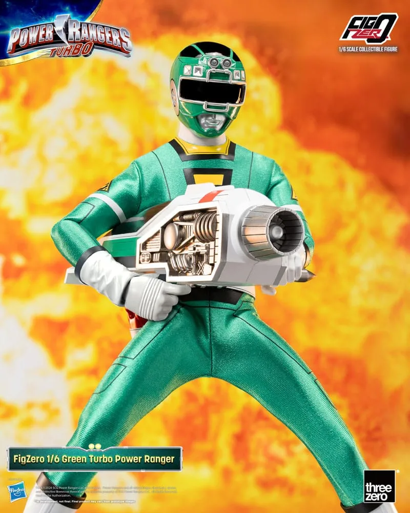 Power Rangers Turbo Actionfigur – Green Ranger FigZero 30,7 cm 3
