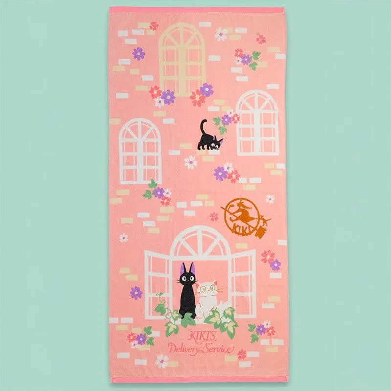 Kiki’s Delivery Service Bath Towel – Sweet Pink Jiji 70 x 140 cm