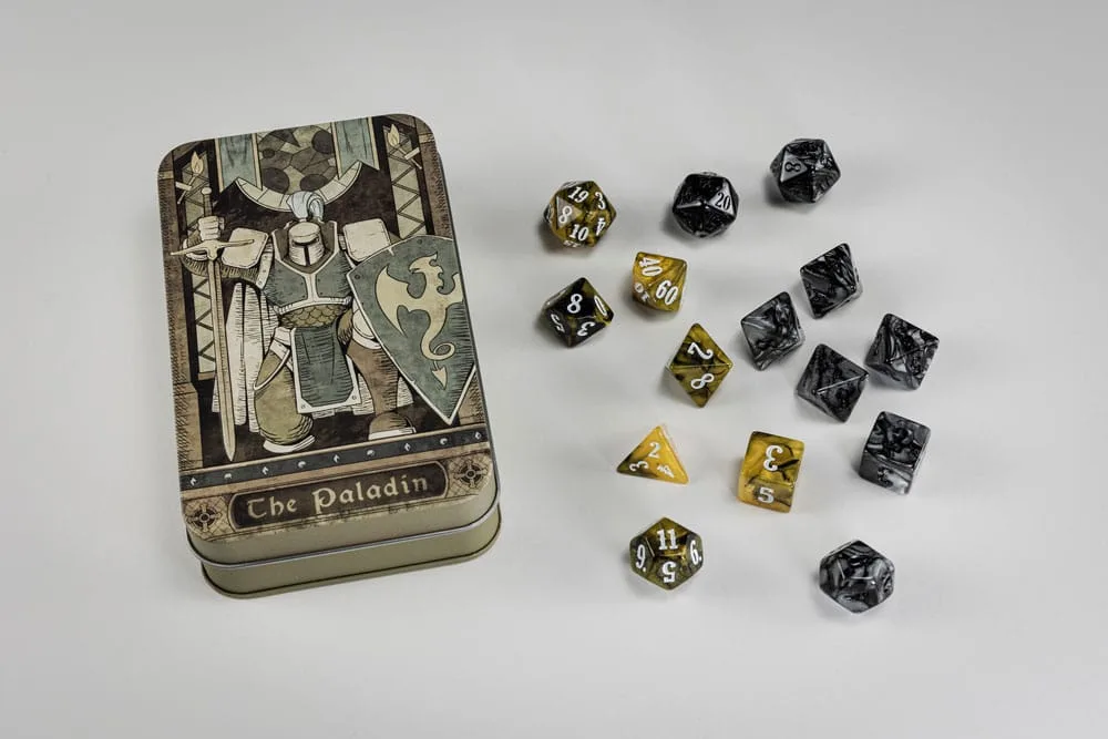 Character Class Classic RPG Dice Set – Paladin 15-Piece