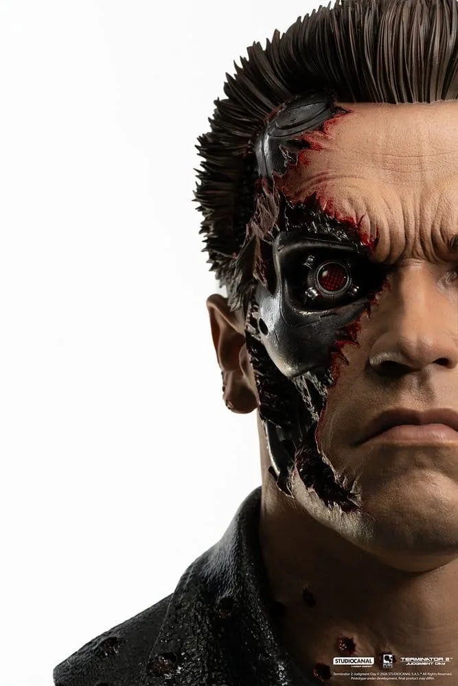 Terminator 2 Art Mask – T-800 Model 101 Battle Damaged 47 cm 13