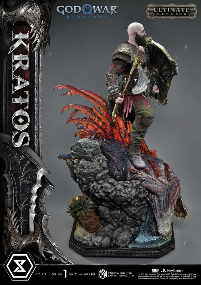 God of War Ragnarok Statue – Kratos Ultimate Bonus 95 cm 18