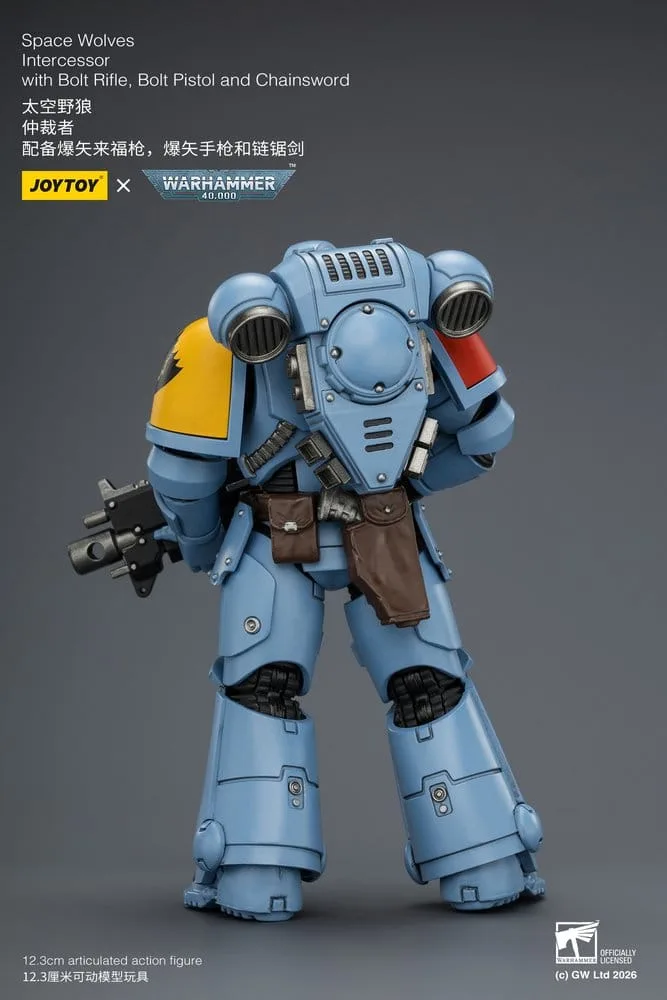 Warhammer 40k Action Figure – Space Wolves Intercessor 12.3 cm 12