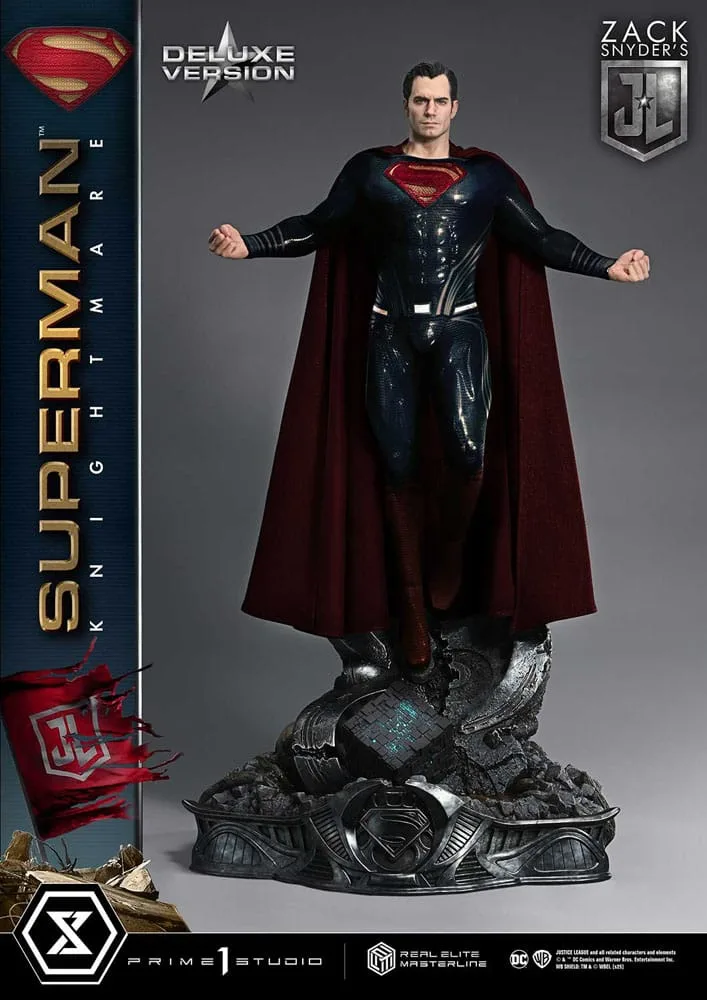 Justice League Statue – Superman Knightmare Deluxe 95 cm 7