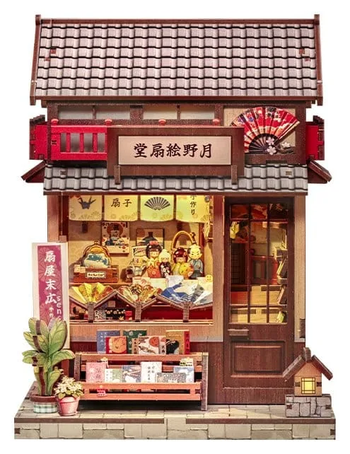Miniature House Model Kit – Tsukino Eogi-dou 19 x 14 cm