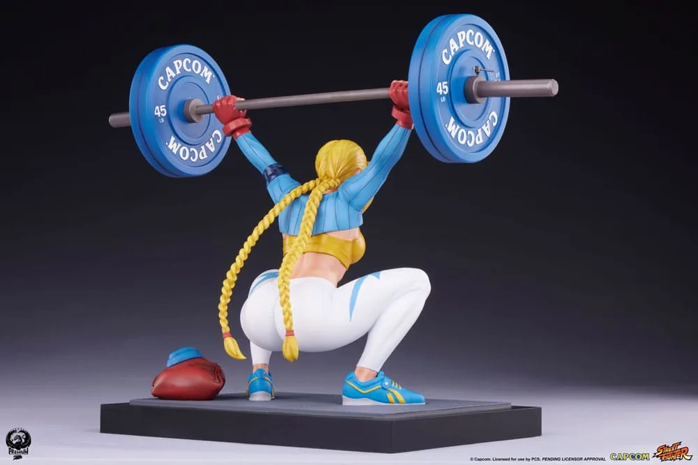 Street Fighter Statue – Cammy Powerlifting Alpha 41 cm 9