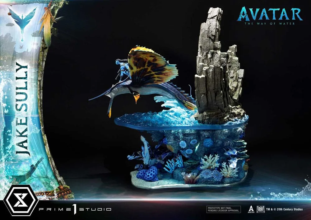 Avatar The Way of Water Statue – Jake Sully 59 cm 5