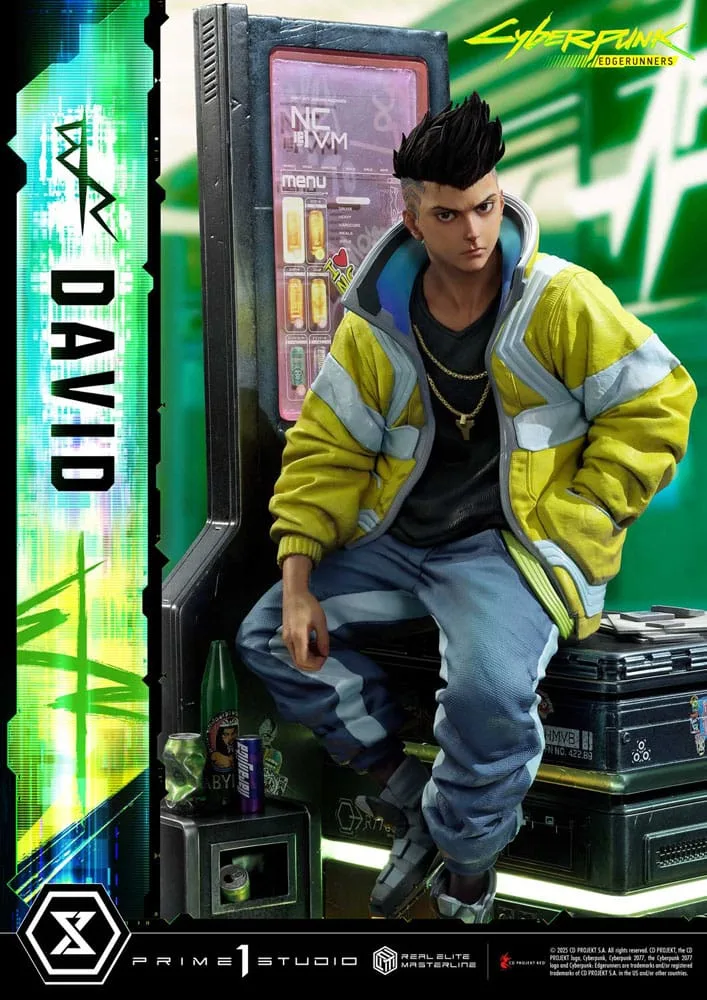 Cyberpunk Edgerunners Statue – David 1/4 Scale 58 cm 19