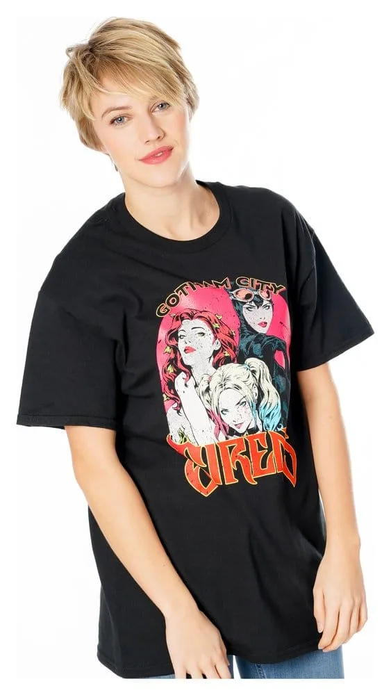 Gotham City Sirens T-Shirt – Vintage Poster XL 3