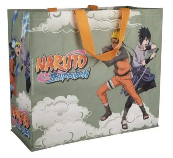 Naruto Shippuden Tote Bag – Grey 45 x 40 x 20 cm