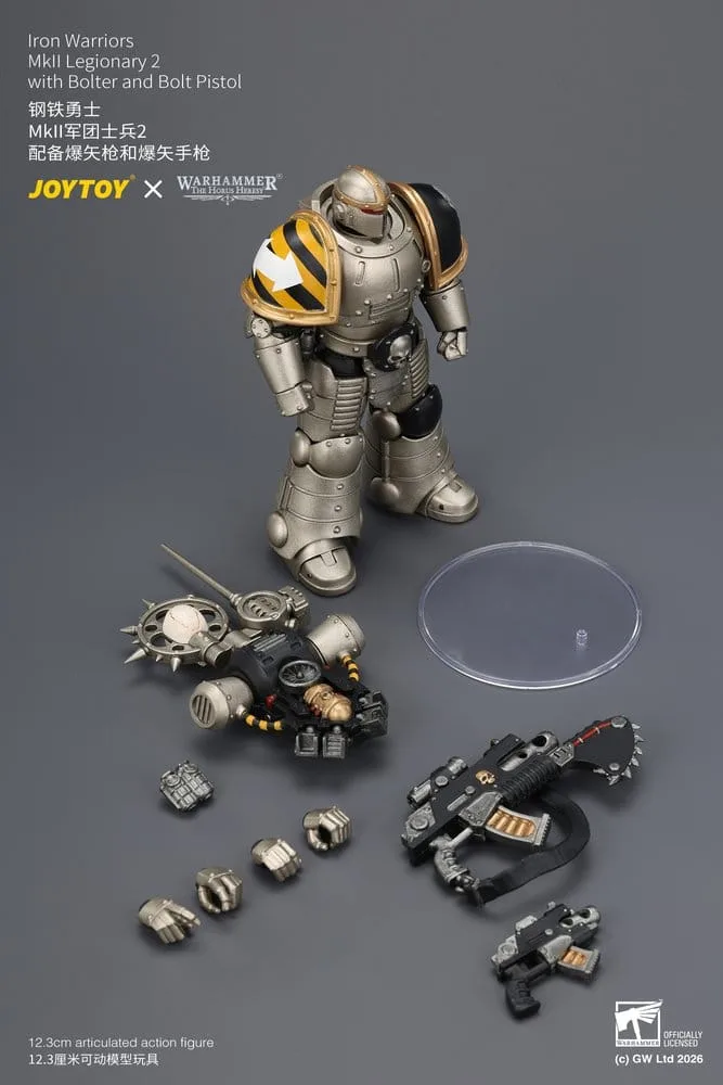 Warhammer Action Figure – Iron Warriors MkII Legionary 2 12.3 cm 13