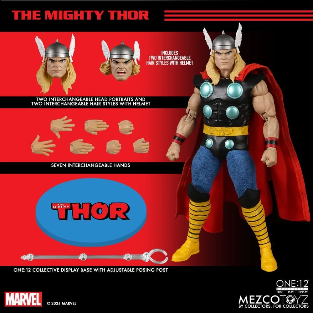 Marvel Action Figure – One:12 Collective Mighty Thor 17 cm 9
