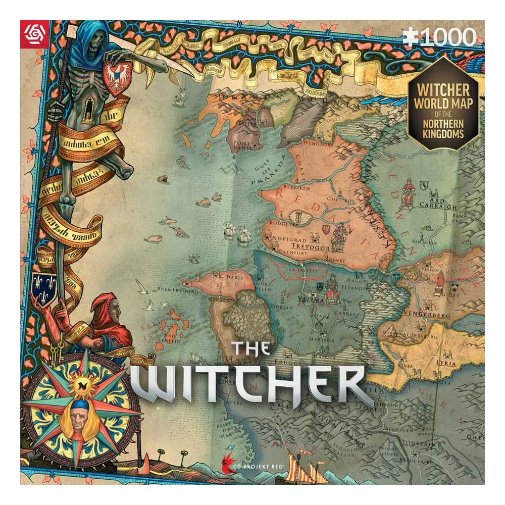 The Witcher 3 Puzzle – The Northern Kingdoms 1000 Pieces