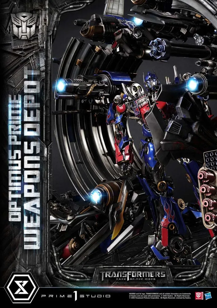 Transformers Statue – Optimus Prime Weapons Depot 21