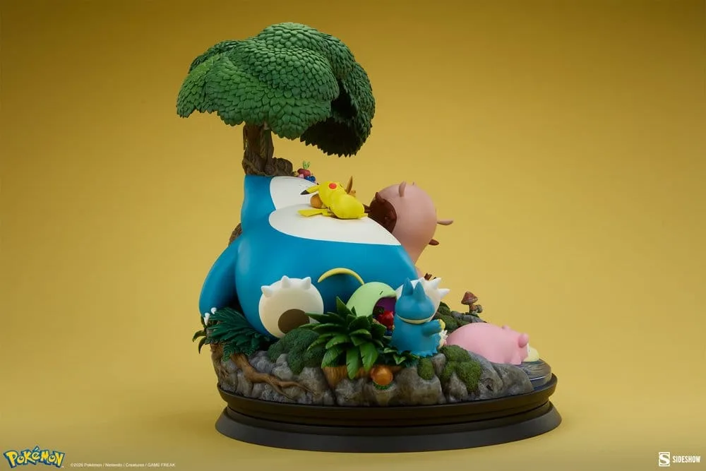 Pokémon Diorama – Snorlax Picnic Scene 33 cm 13