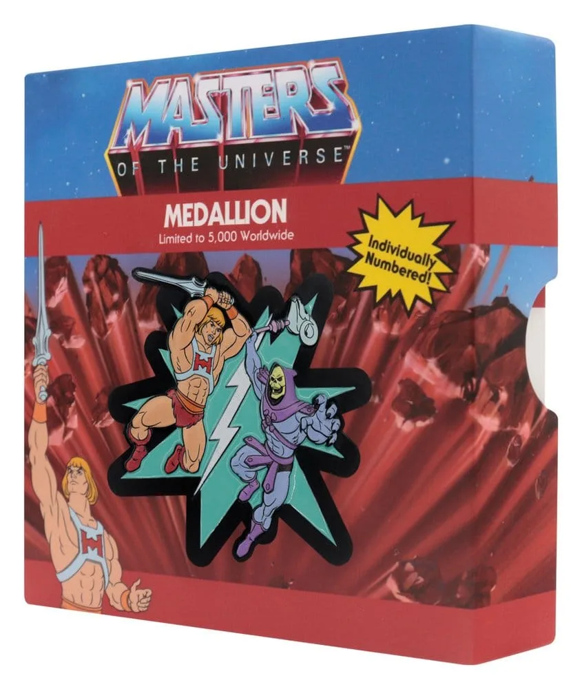 Masters of the Universe Medallion – He-Man vs Skeletor 8 x 9 cm 3