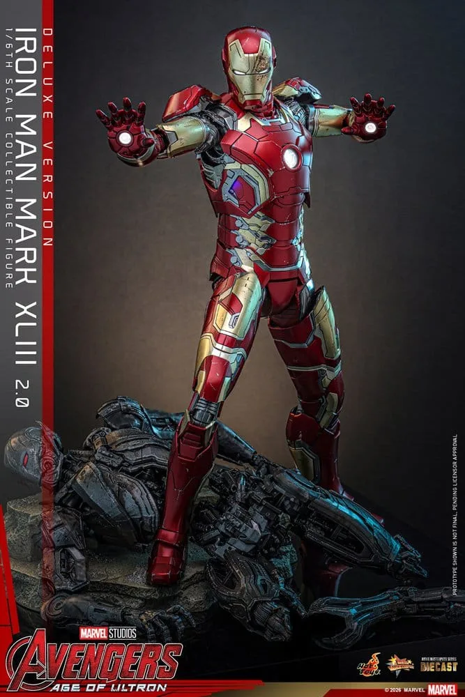 Avengers Action Figure – Iron Man Mark XLIII 2.0 Deluxe 32 cm 16