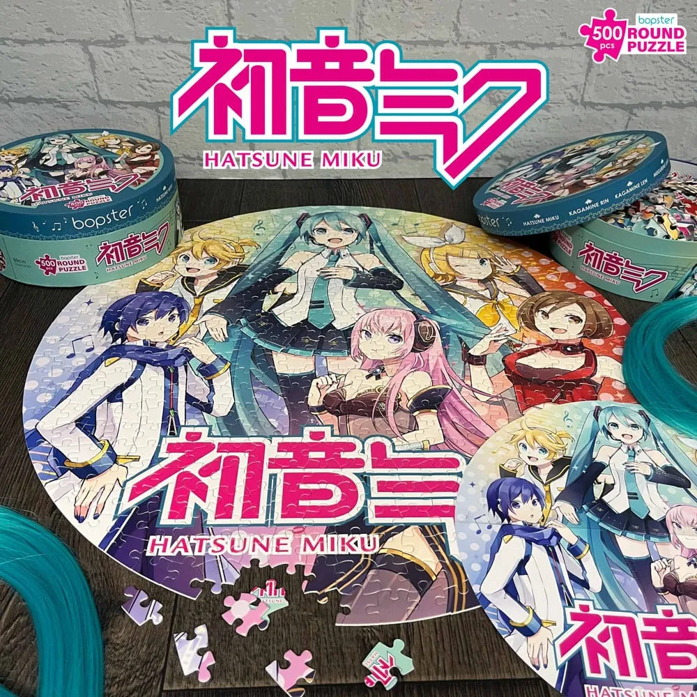 Hatsune Miku Jigsaw Puzzle – Round 500 Pieces 50 cm 9