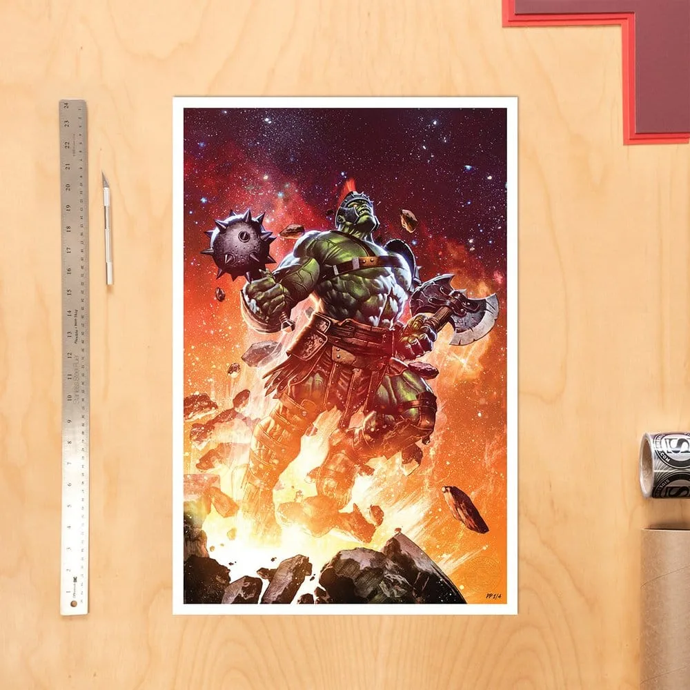 Marvel Fine Art Print – Planet Hulk Worldbreaker 41 x 61 cm 2