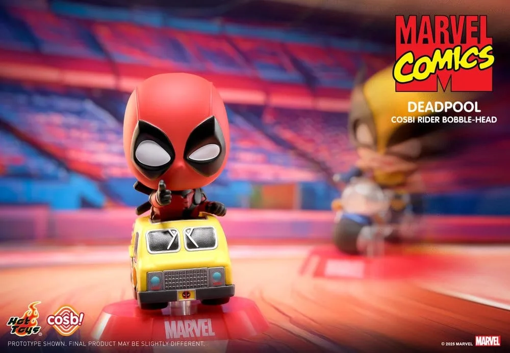 Marvel Mini Figures – Cosbi Rider Blind Box Display of 6 9 cm 9